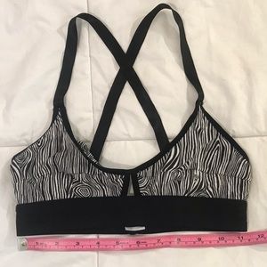 TomboyX Wood Grain Micromodal Cross Strap Bralette